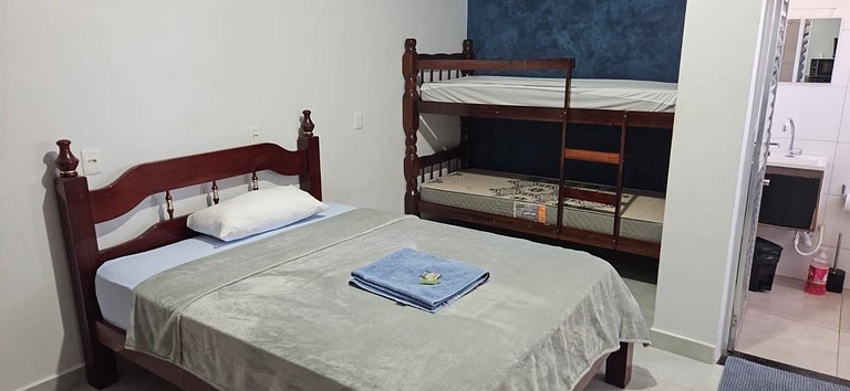 loft 3 em Salto Acomoda até 4 pessoas rede urbana