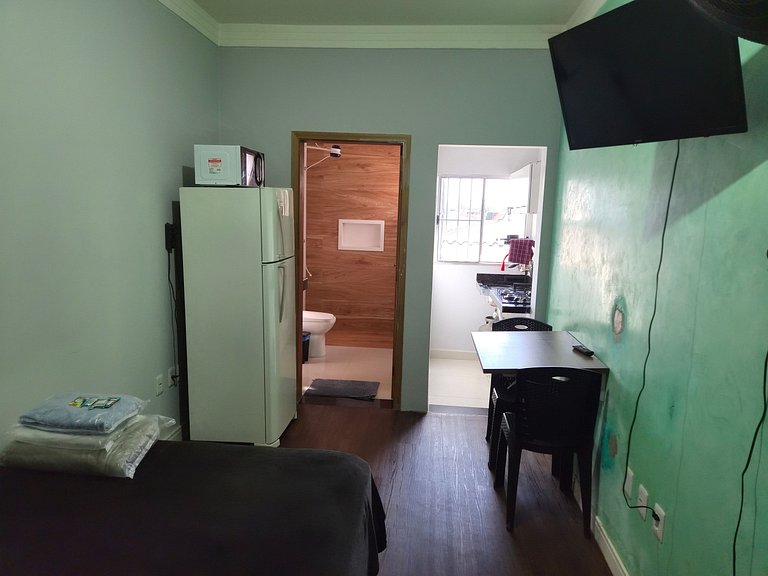loft 12 em Salto Acomoda até 2 pessoas rede urbana