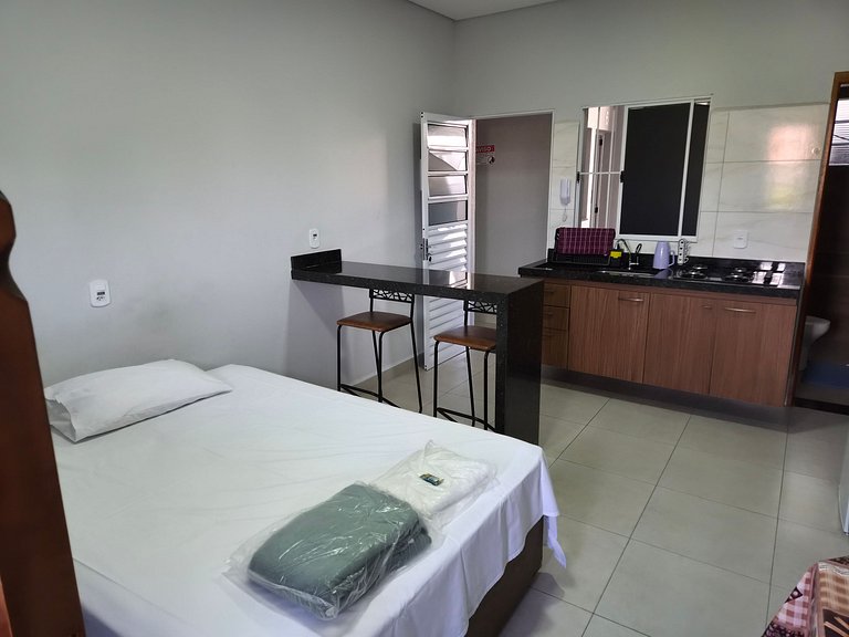 Loft 7 Frente ao Parque Ecológico até 4 Pessoas