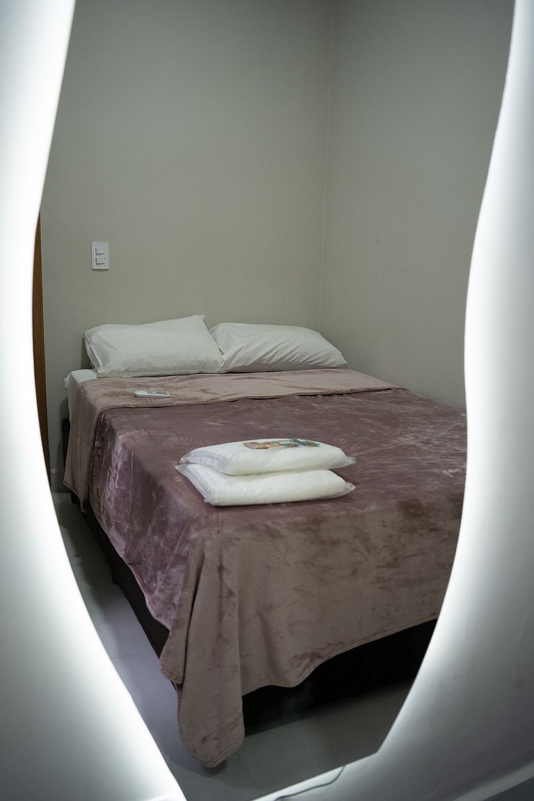 Casa 2 Quartos com Ar até 8 Pessoas Jd. Sabiás