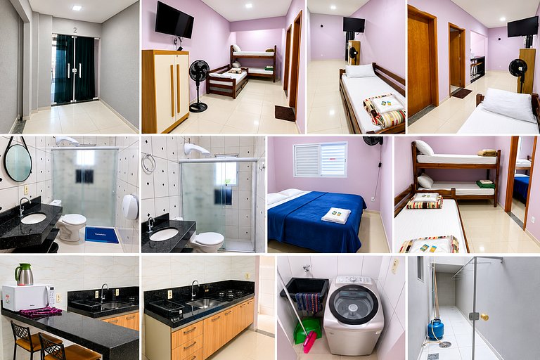 Loft 2 Frente ao Parque Ecológico até 6 Pessoas