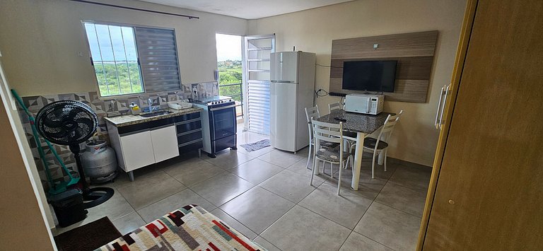 loft 7 em Salto Acomoda até 2 pessoas rede urbana