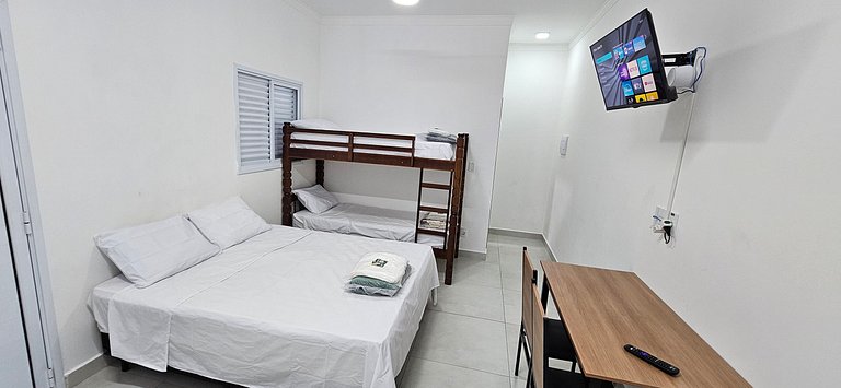 Loft 1 Próximo ao Centro e Shopping até 4 Pessoas