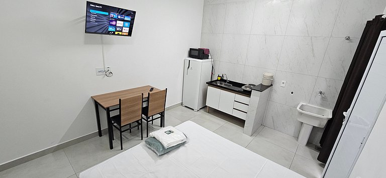 Loft 1 Próximo ao Centro e Shopping até 4 Pessoas