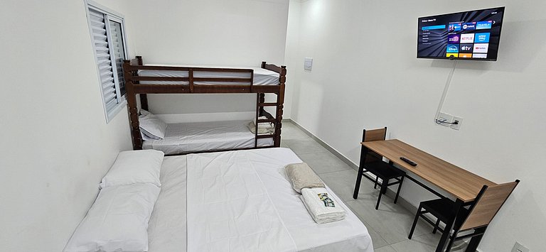 Loft 1 Próximo ao Centro e Shopping até 4 Pessoas