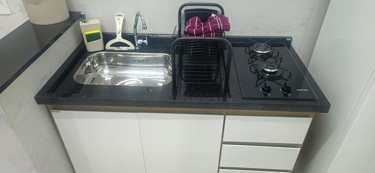 Loft 4 Próximo ao Centro e Shopping até 3 Pessoas