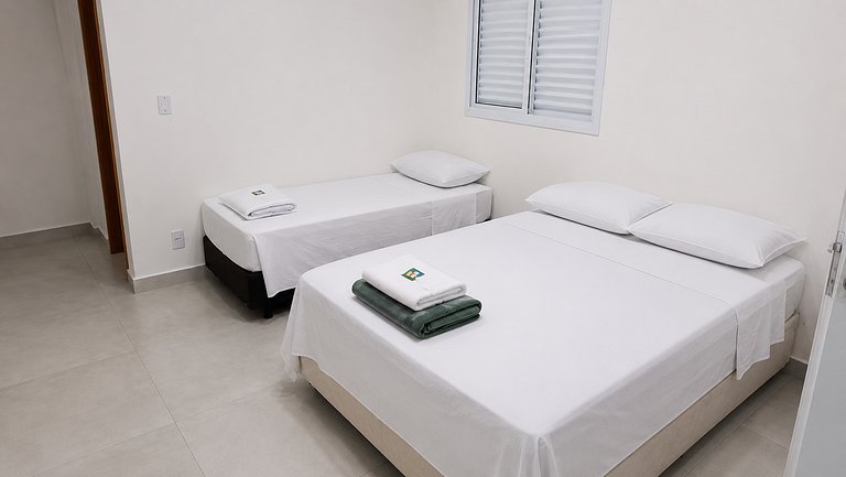 Loft 4 Próximo ao Centro e Shopping até 3 Pessoas