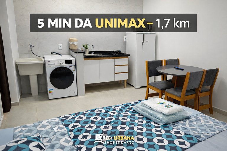 Loft 6 Próximo ao Centro e Shopping até 4 Pessoas