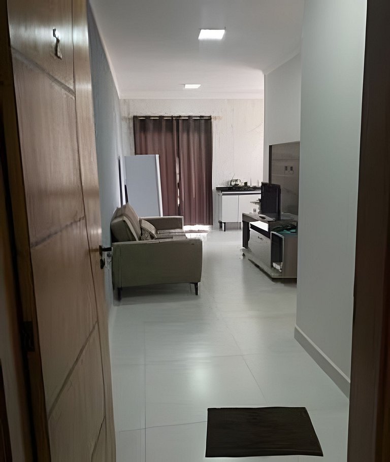 loft espaço inteiro 1 quarto c/ ar condicionado