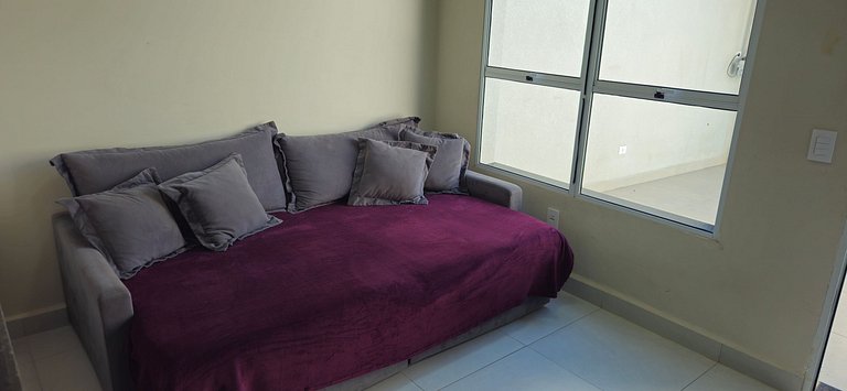 Casa 2 Quartos com Ar até 8 Pessoas Jd. Sabiás
