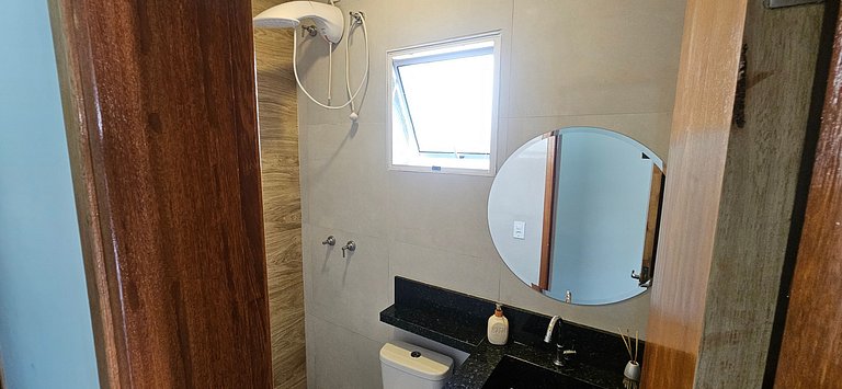 Casa 2 Quartos com Ar até 8 Pessoas Jd. Sabiás