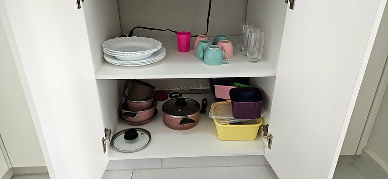 Casa 2 Quartos com Ar até 8 Pessoas Jd. Sabiás