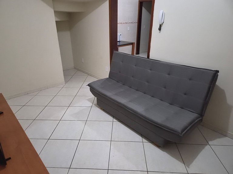 Casa com 2 quartos e ar-condicionado