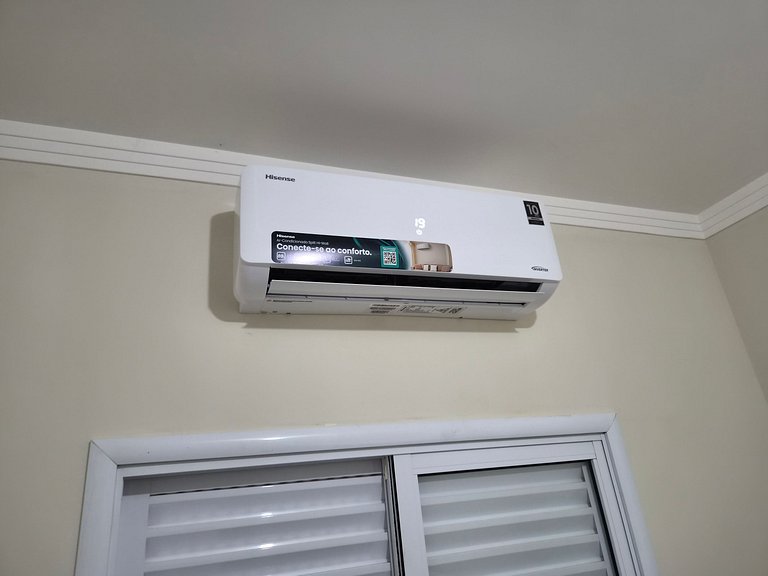 Casa 3 Quartos com Ar até 12 Pessoas Jd. maritaca