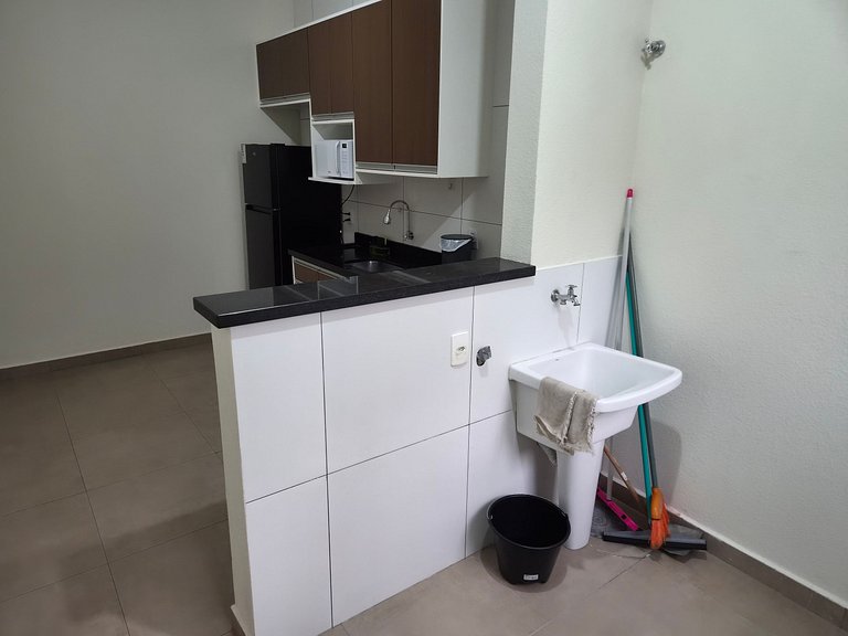 Casa 3 Quartos com Ar até 12 Pessoas Jd. maritaca