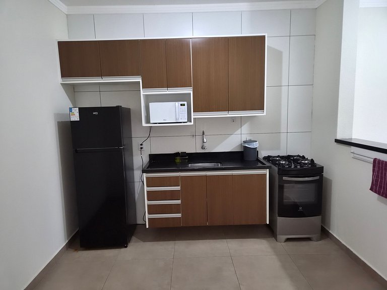 Casa 3 Quartos com Ar até 12 Pessoas Jd. maritaca